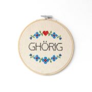 Landkinder Stickbilder ghörig blau