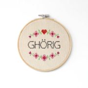 Landkinder Stickbilder ghoerig rosa